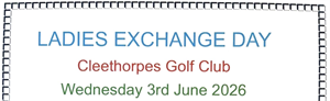Ladies' Exchange Day Cleethorpes GC